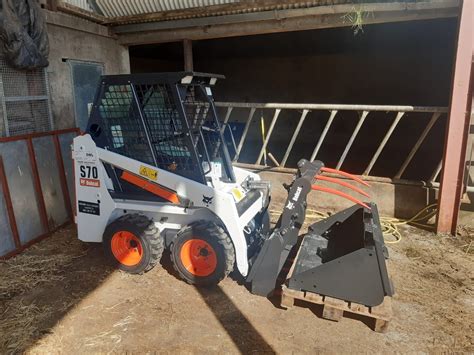 bobcat skid steer without cab|smallest skid steer with tracks.